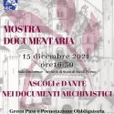 “Ascoli e Dante nei documenti archivistici” – Mostra Documentaria