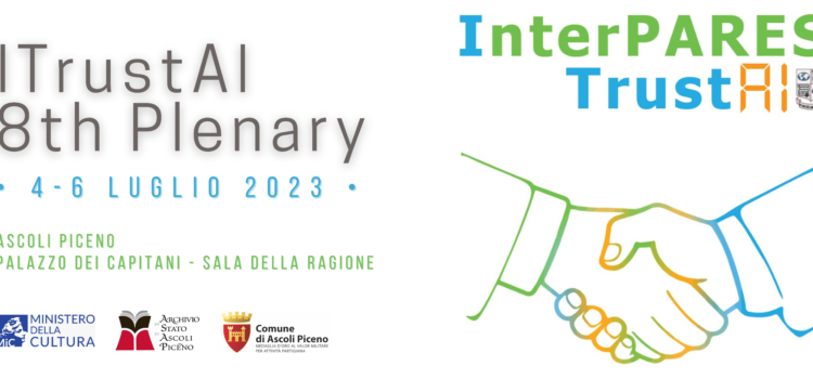 8° Plenaria del progetto internazionale InterPARES Trust AI (I Trust AI)