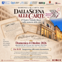 DOMENICA DI CARTA 2026 – DALLA SCENA ALLE CARTE. IL TEATRO VENTIDIO BASSO NELLA MEMORIA DELLA CITTA’.